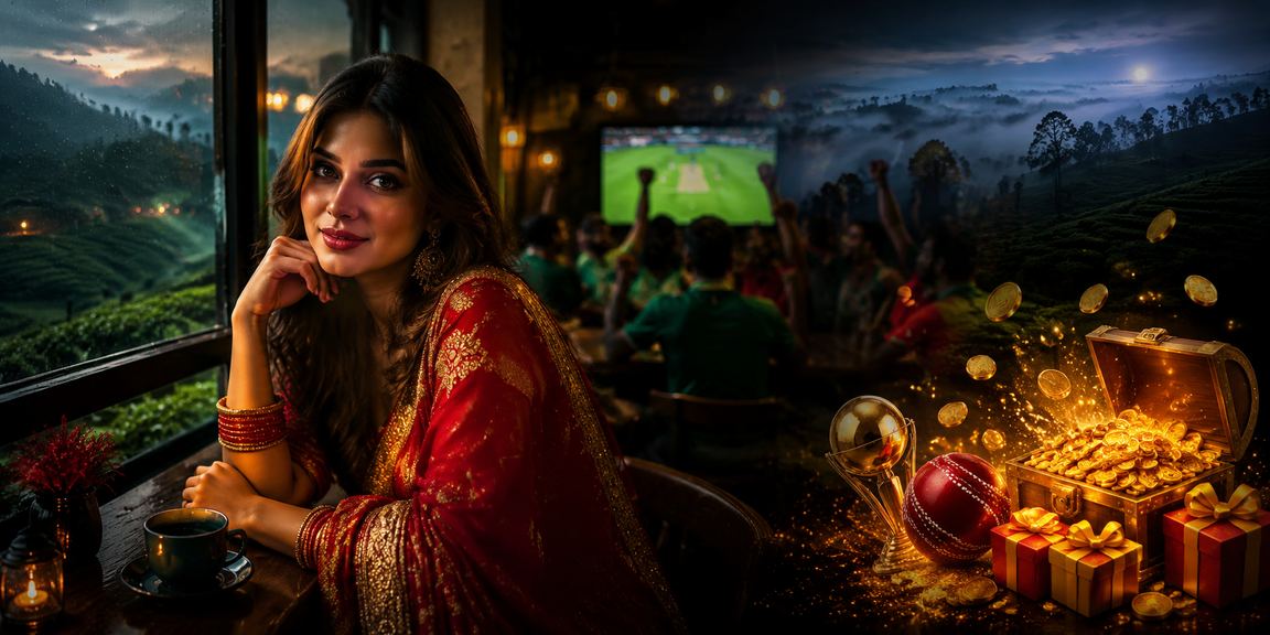 সিলেটের চা বাগানে মোবাইলে hehe555 ভাউচার ব্যবহার করছেন
